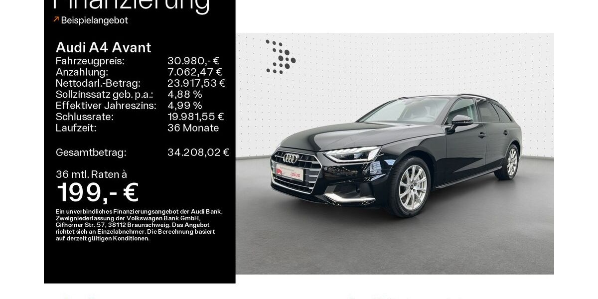 Audi A4 52.200 km 30.980 € Hofheim 65719