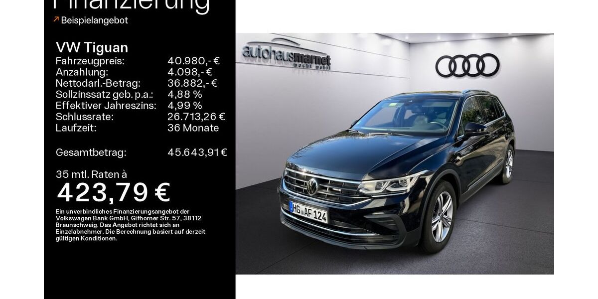 VW Tiguan 33.500 km 36.980 &euro; Königstein 61462