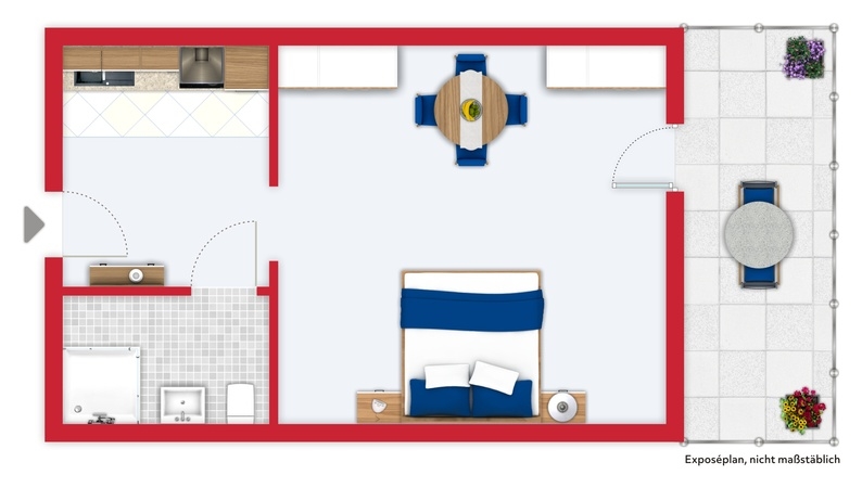 Ihre neue Einzimmerwohnung im Herzen von Bingen! 1 zimmer
