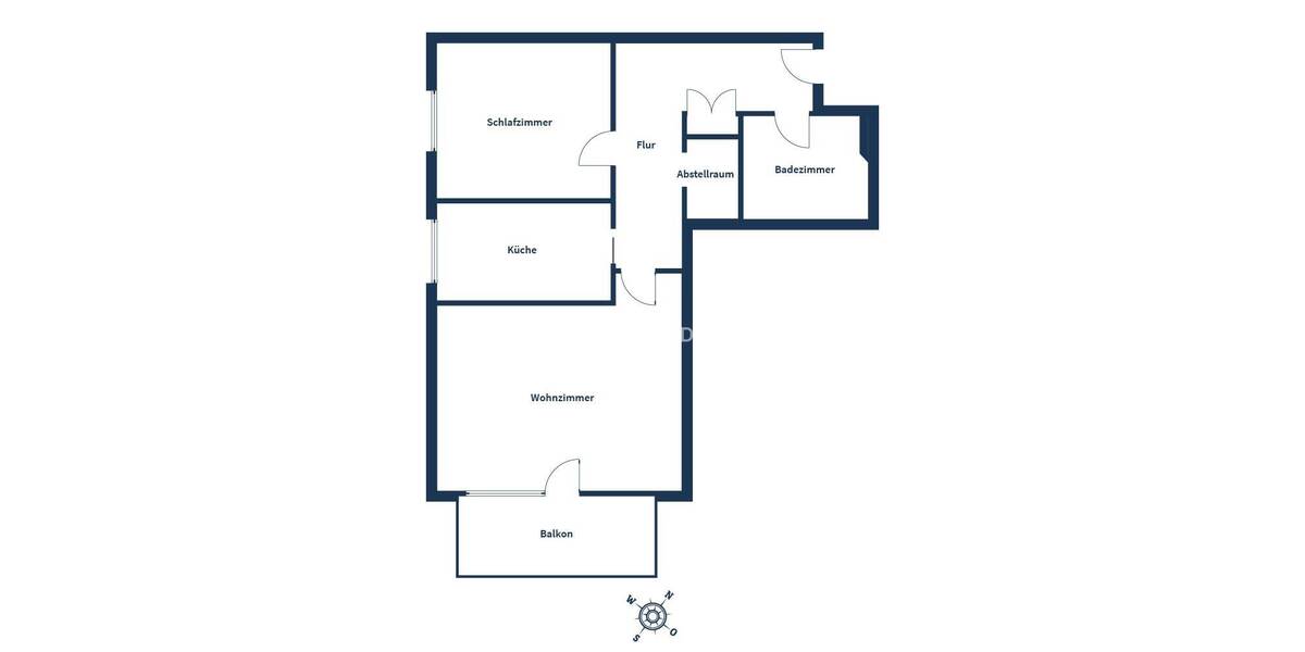 Etagenwohnung Taunusstein-Hahn Hahn - 2 Zimmer, 77 m&sup2;, 209.900&euro; | Angebot:25732746