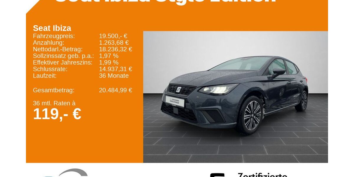 Seat Ibiza 14.433 km 17.990 &euro; Bingen / Rhein 55411