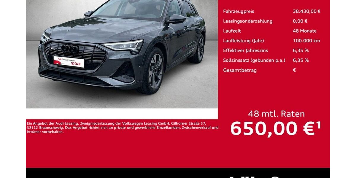 Audi e-tron 49.034 km 38.430 &euro; Mainz 55131