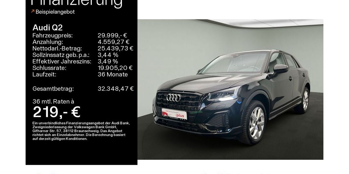 Audi Q2 28.535 km 28.999 € Hofheim 65719