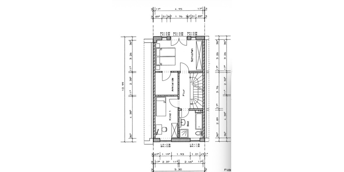 Reihenhaus Raunheim - 5 Zimmer, 127 m&sup2;, 550.000&euro; | Angebot:24801419