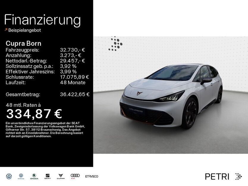 Cupra Born 22.930 km 32.460 € Hofheim-Diedenbergen 65719