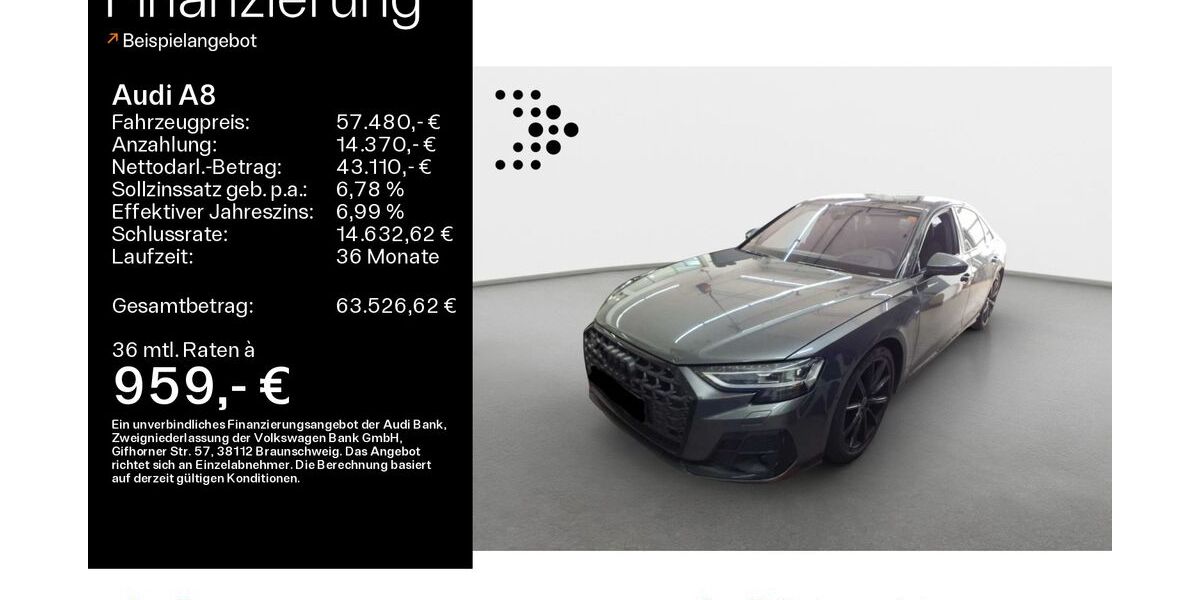 Audi A8 91.270 km 57.480 &euro; Hofheim 65719