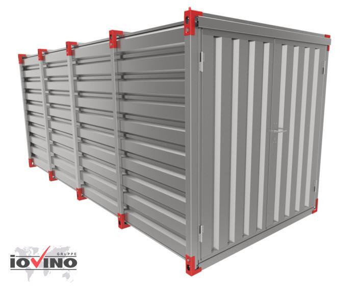 Rabattaktion zur Deutschland-Einführung Lagerbox 5 m 2S RED Werkzeugbox Gartenbox Gerätehaus Lager zimmer