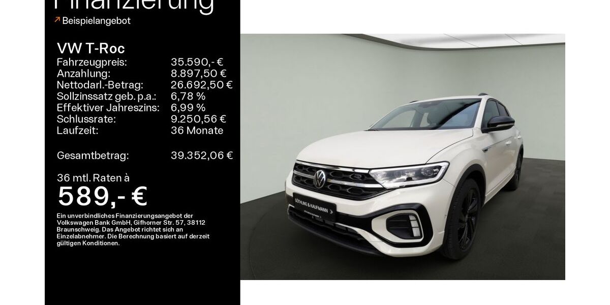 VW T-Roc 13.500 km 32.980 &euro; Eschborn 65760