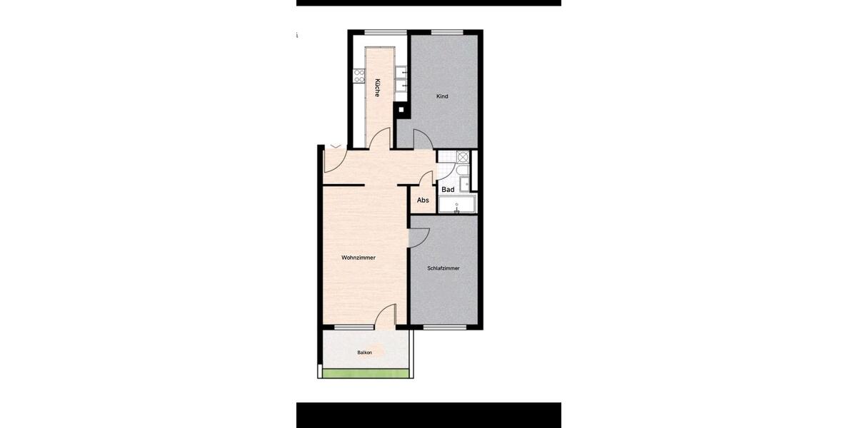 Etagenwohnung Mainz Ebersheim - 3.5 Zimmer, 81 m&sup2;, 330.000&euro; | Angebot:26959027