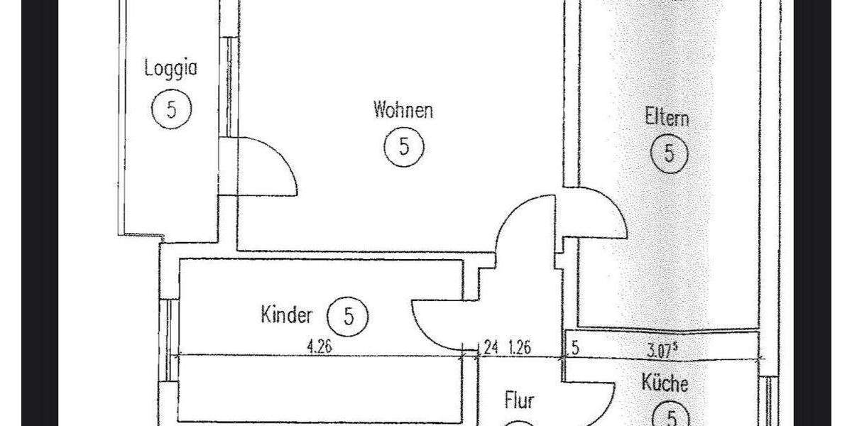 *Privat* Stilvoll modernisierte 3,5 Zimmer Wohnung in Wiesbaden 3 zimmer
