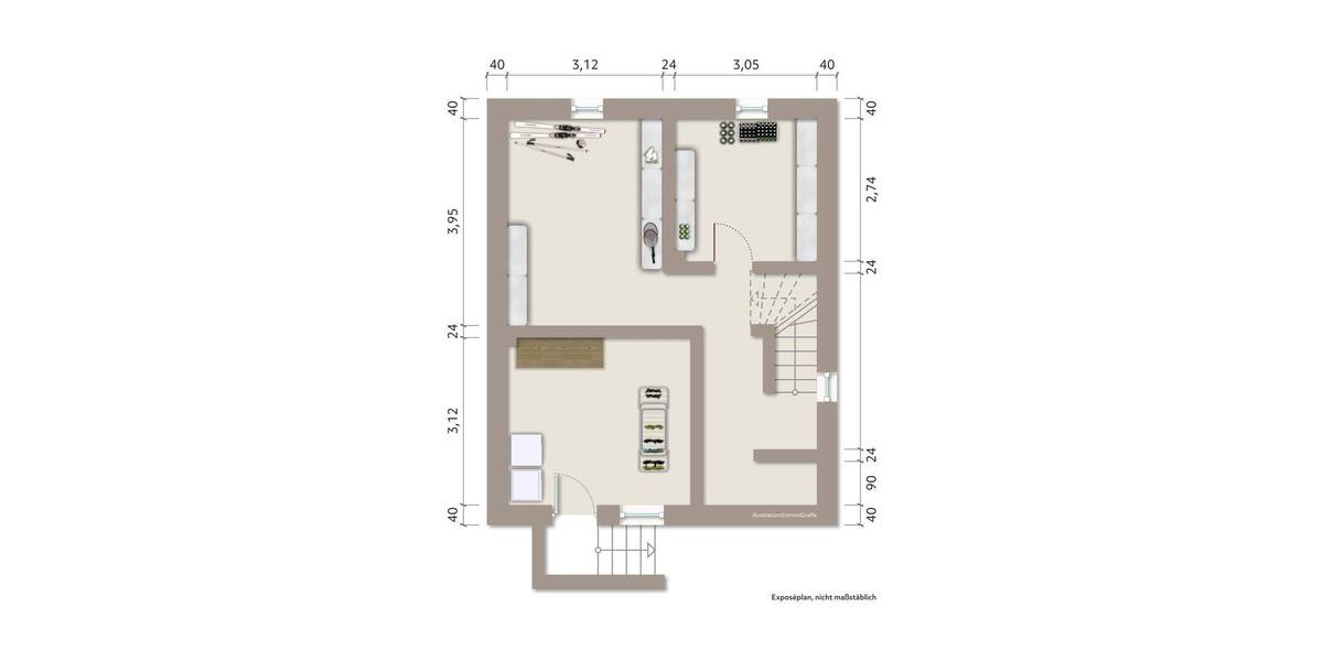 Doppelhaushälfte Ginsheim-Gustavsburg Gustavsburg - 4 Zimmer, 87 m&sup2;, 349.000&euro; | Angebot:26489092
