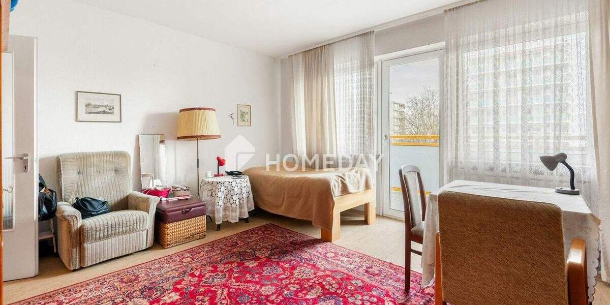 Gepflegte 1-Zimmer-Wohnung mit Balkon in Mainz-Oberstadt 1 zimmer