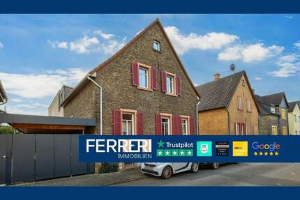 Schönes, gepflegtes Hausensemble in Bischofsheim - Haupthaus (6 Zi.120 m²) & Anbau (3 Zi.95 m²) 9 zimmer