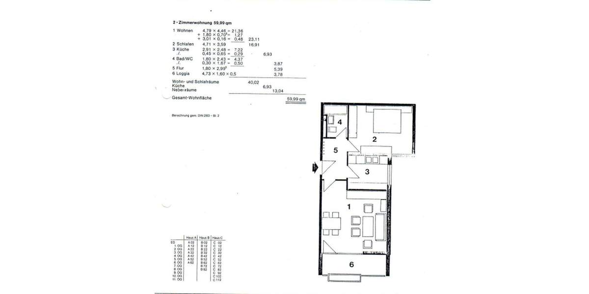 Vermietete 2-Zimmer-Wohnung in zentraler Lage von KriftelTs. 2 zimmer