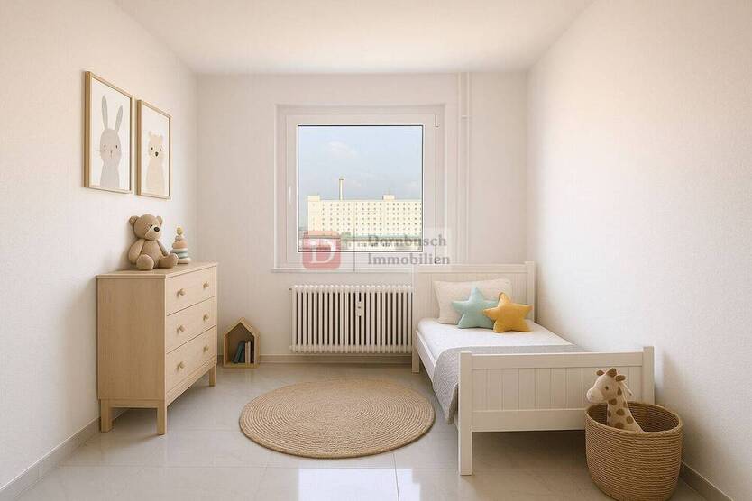 Top!! Attraktive 4-Zimmer-Wohnung mit Einbauküche und Stellplatz