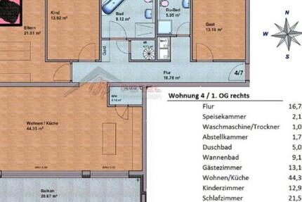Wohnung Kelsterbach - 4 Zimmer, 138 m&sup2;, 520.000&euro; | Angebot:27247123