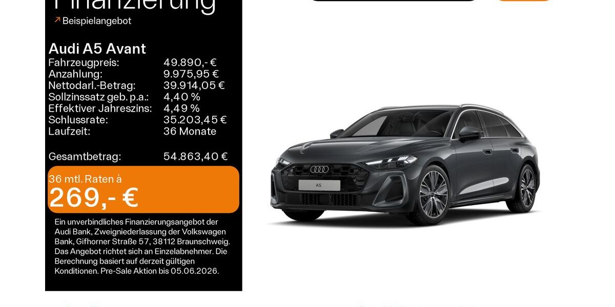 Audi A5 27.729 km 49.890 &euro; Hofheim 65719