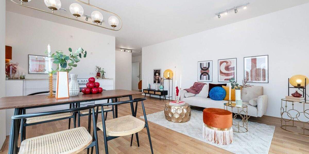 Großzügige 3-Zimmer-Wohnung mit Echtholz-Parkett und Loggia in Süd-Ausrichtung 3 zimmer