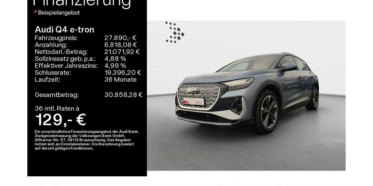 Audi Q4 e-tron 88.086 km 27.890 &euro; Oberursel 61440