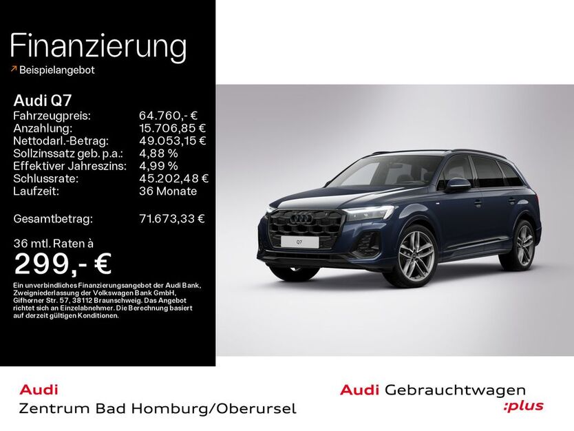 Audi Q7 21.324 km 64.760 € Oberursel 61440
