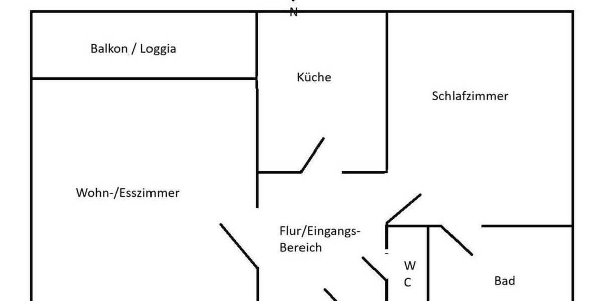 Etagenwohnung Mainz Lerchenberg - 2 Zimmer, 56 m&sup2;, 185.000&euro; | Angebot:24388292