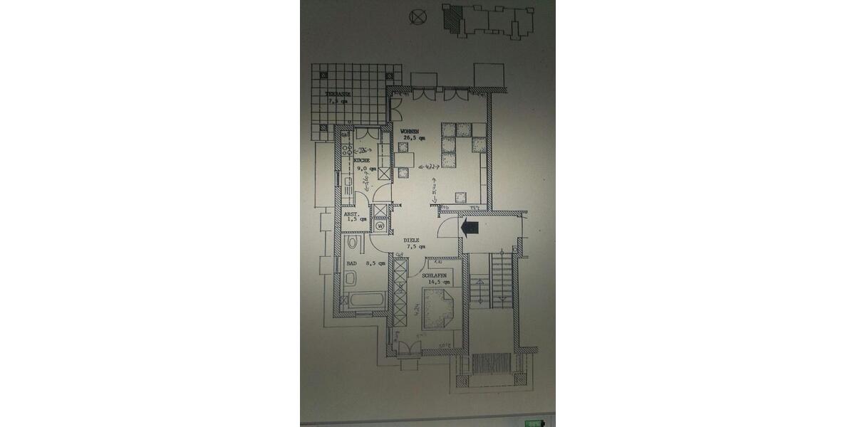 Erdgeschoßwohnung Mainz Ebersheim - 2 Zimmer, 75 m&sup2;, 298.000&euro; | Angebot:26826500