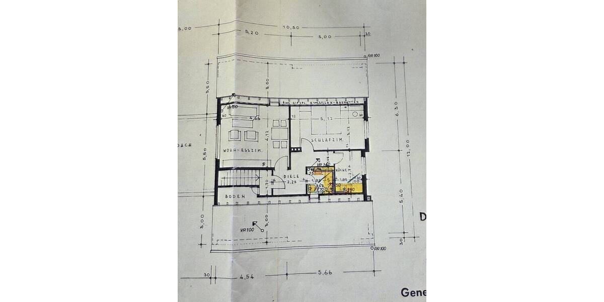 Etagenwohnung Bad Soden - 2 Zimmer, 62 m&sup2;, 1.064&euro; | Angebot:26916530