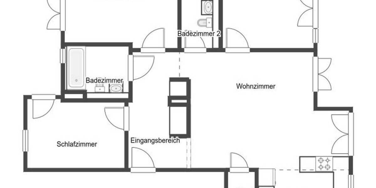Etagenwohnung Wiesbaden Dotzheim - 4 Zimmer, 101 m&sup2;, 520.000&euro; | Angebot:26451497