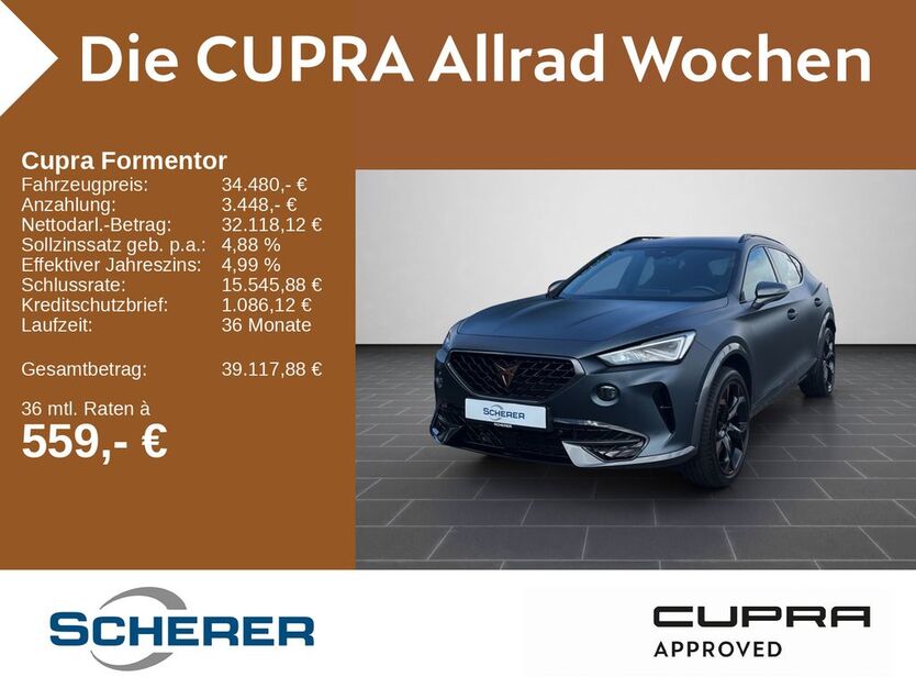 Cupra Formentor 23.843 km 33.480 € Mainz 55129