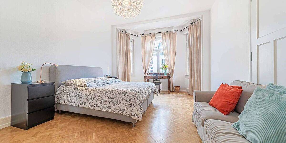 Etagenwohnung Frankfurt am Main Bockenheim - 3 Zimmer, 90 m&sup2;, 2.400&euro; | Angebot:26803848