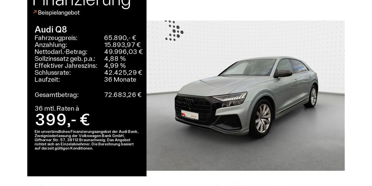 Audi Q8 49.618 km 65.890 € Oberursel 61440