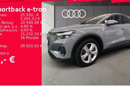 Audi Q4 e-tron 27.584 km 26.450 € Frankfurt am Main 60326