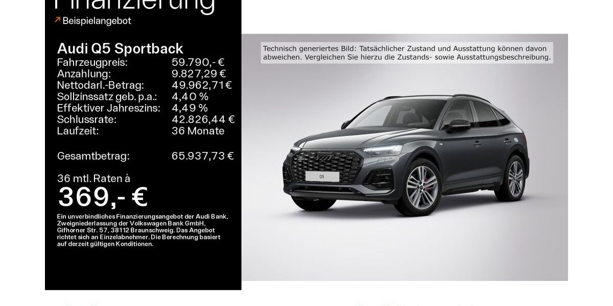 Audi Q5 13.477 km 59.790 € Hofheim 65719