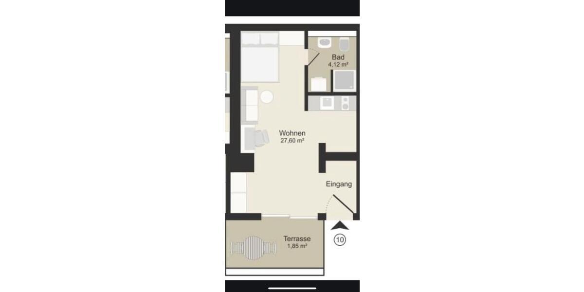 Loft - Studio - Atelier Hofheim am Taunus - 1 Zimmer, 34 m&sup2;, 885&euro; | Angebot:26539074