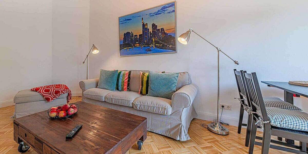 Etagenwohnung Frankfurt am Main Bockenheim - 3 Zimmer, 90 m&sup2;, 2.400&euro; | Angebot:26803848