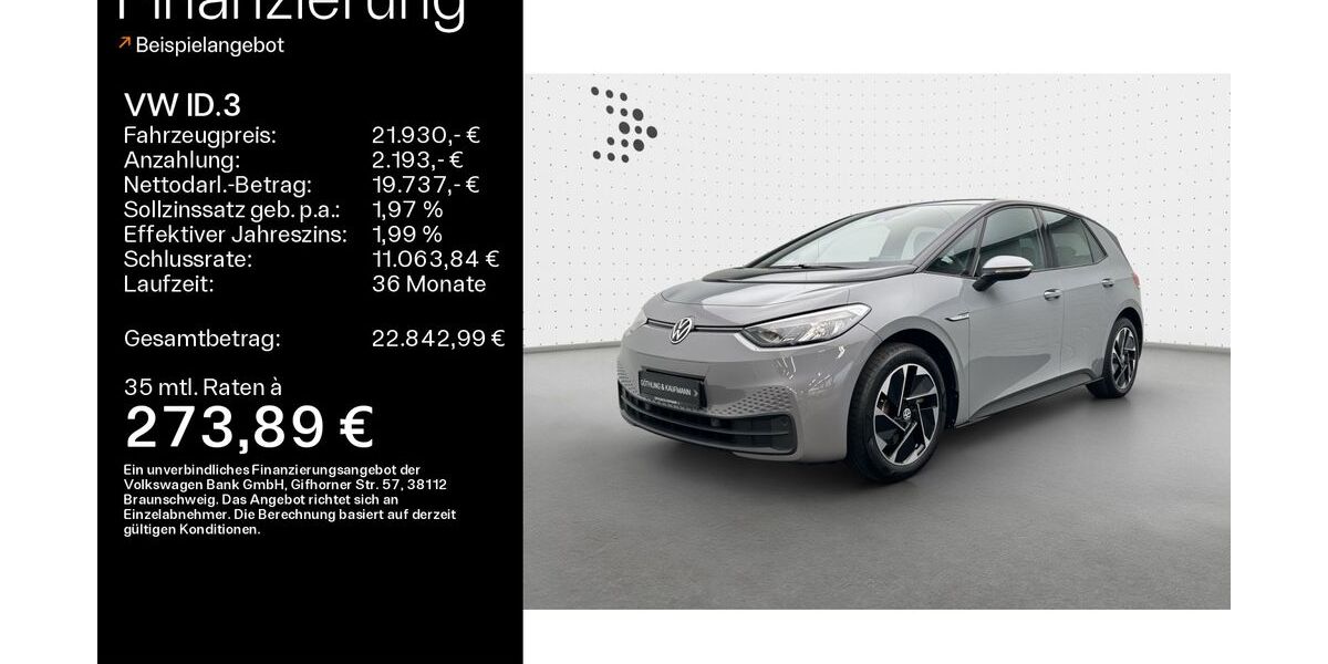 VW ID.3 43.868 km 21.380 € Kelkheim 65779