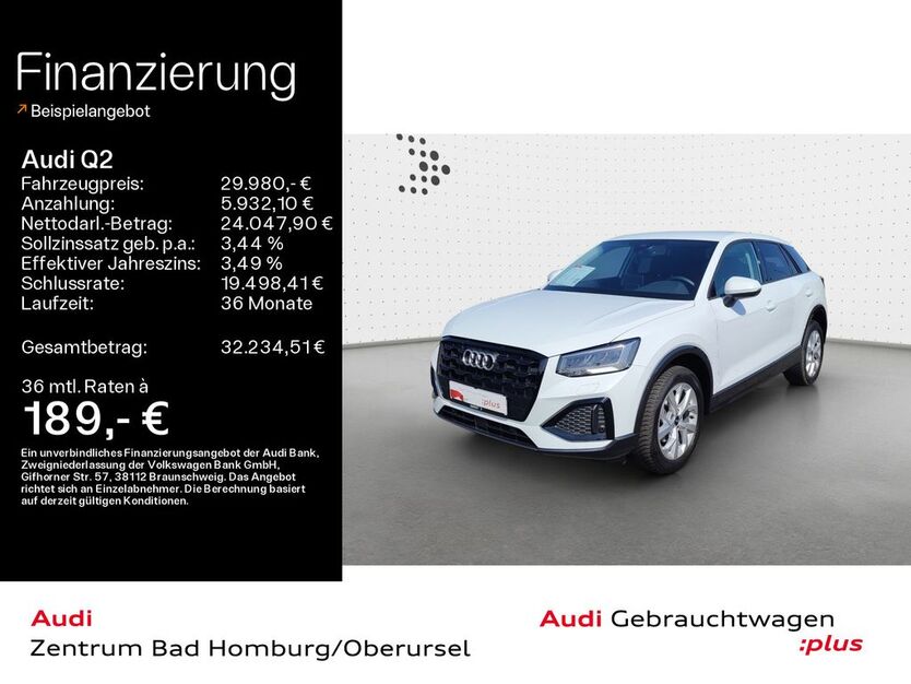 Audi Q2 27.454 km 28.980 € Oberursel 61440