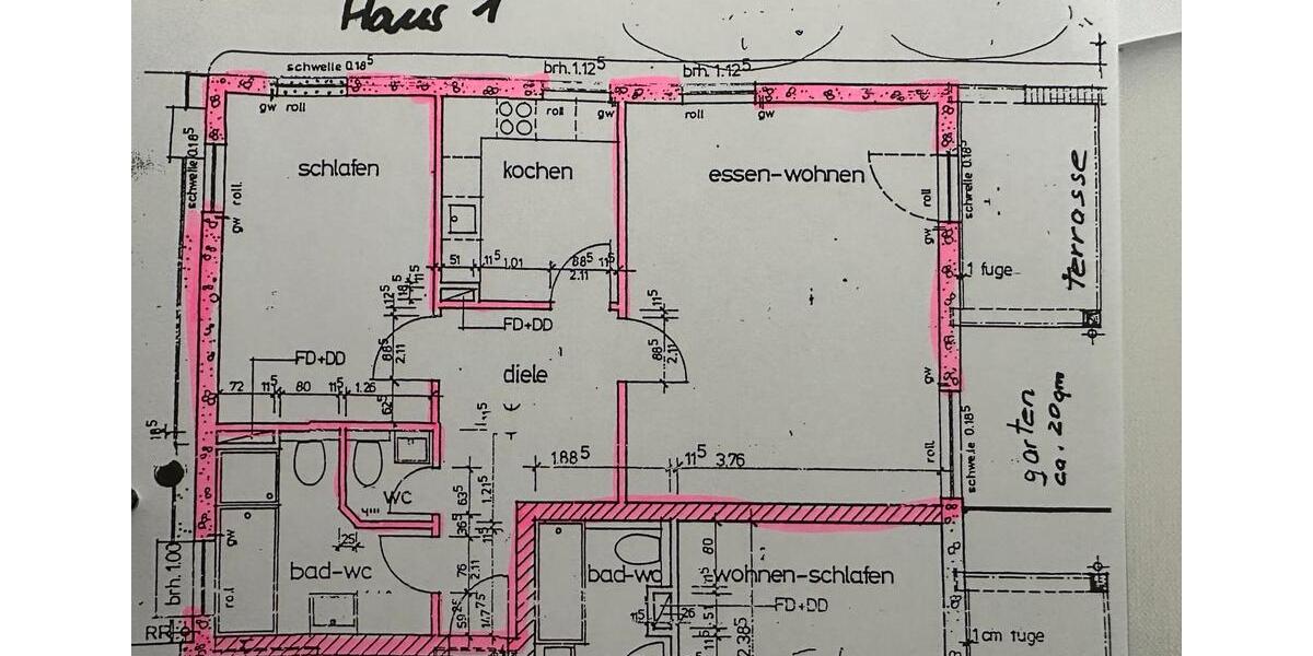 Erdgeschoßwohnung Mainz Bretzenheim - 2 Zimmer, 74 m&sup2;, 350.000&euro; | Angebot:25647373