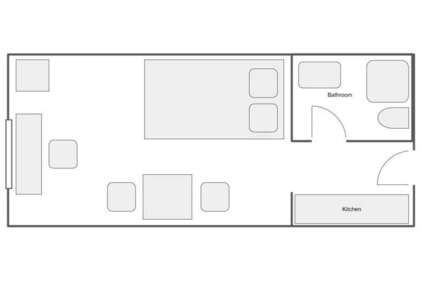 Wohnen auf Zeit in Mainz 830 € 1 zimmer