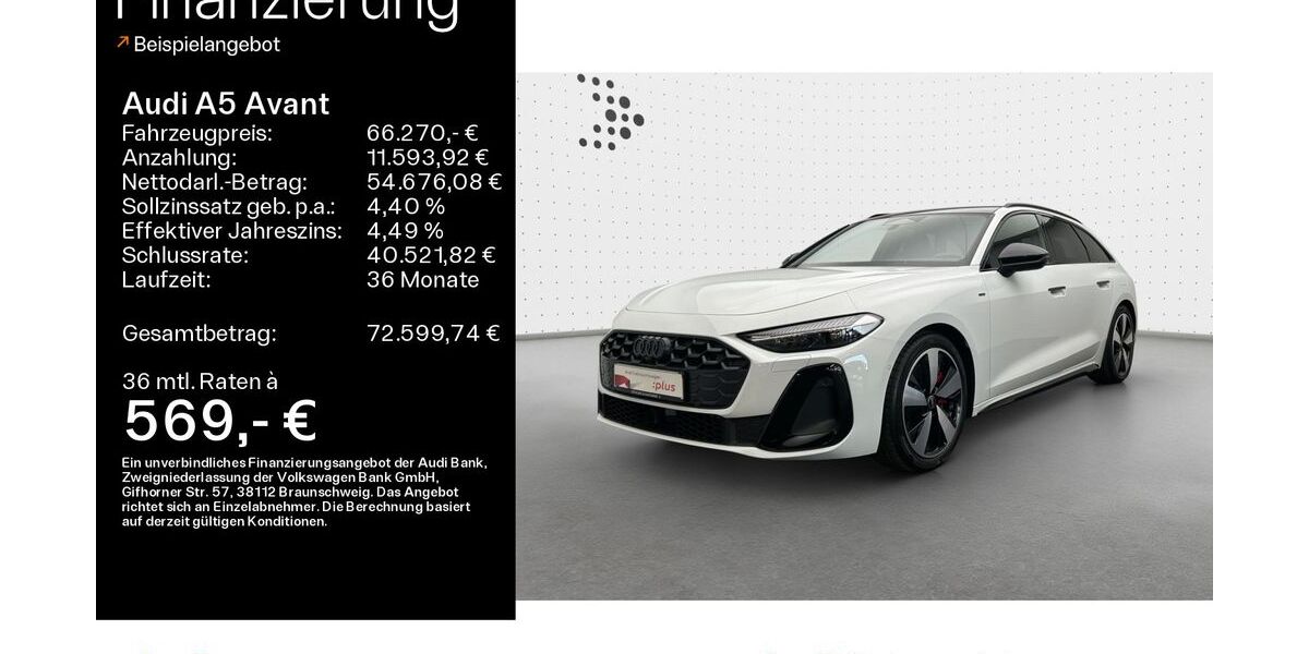 Audi A5 3.602 km 66.270 &euro; Hofheim 65719