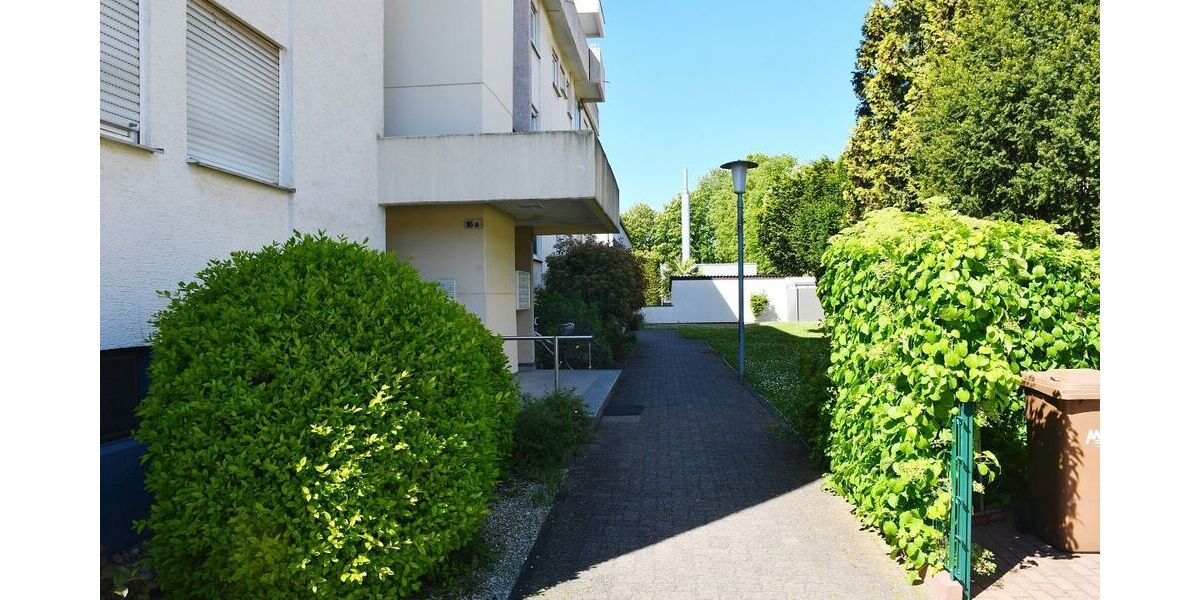 Sonnige 2-Zimmer-Eigentumswohnung mit Balkon und Pkw-Stellplatz in Büttelborn - Erdgeschoßwohnung Büttelborn Weiterstadt | Angebot:26837320