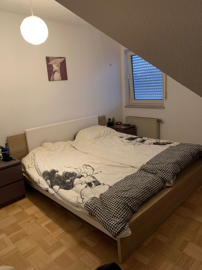 Provisionsfrei* Schöne Dachgeschossgewohnung mit großem sonnigen Balkon 2 zimmer