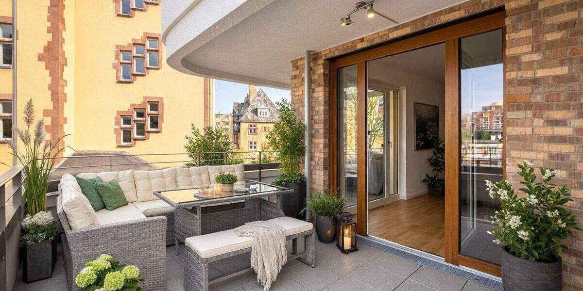 Etagenwohnung Frankfurt am Main Bockenheim - 3 Zimmer, 122 m&sup2;, 1.050.000&euro; | Angebot:25727366