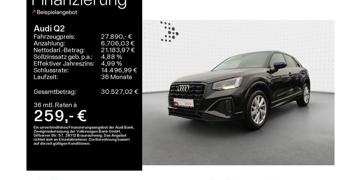 Audi Q2 45.873 km 26.890 &euro; Oberursel 61440