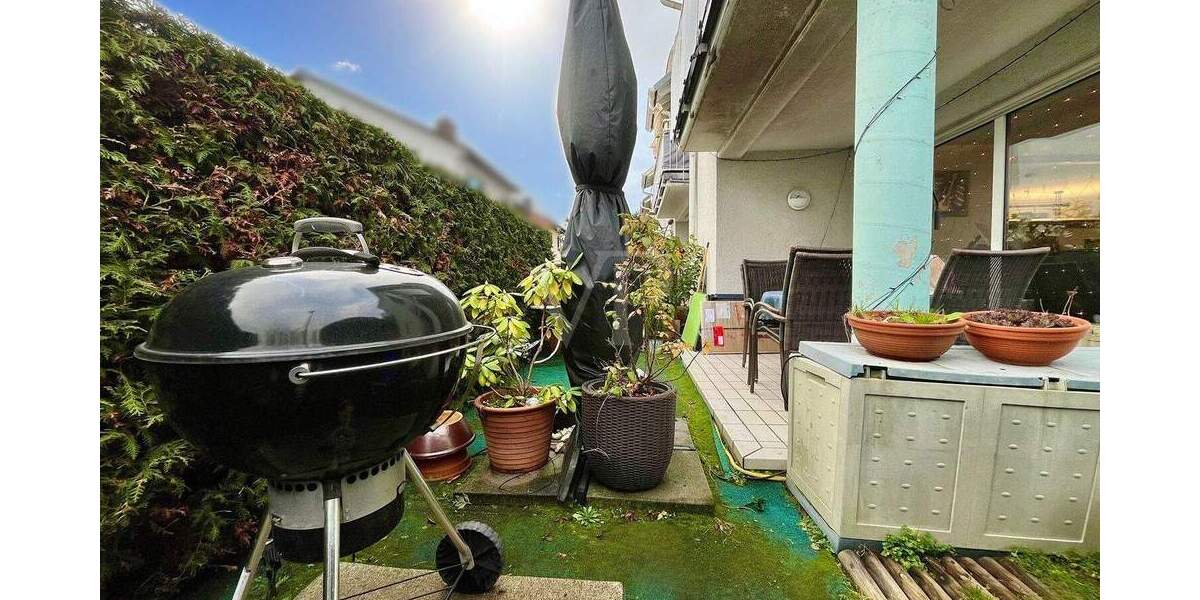 Erdgeschosswohnung mit kleinem Garten - entspanntes Wohnen auf einer Ebene 3 zimmer