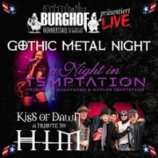 A Night in Temptation & Kiss of Dawn - Gothic Metal Night 11.10.2025 Burghof Hühnerstall