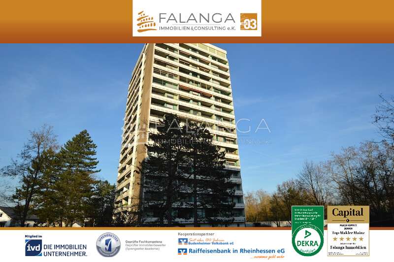 Etagenwohnung Mainz / Mombach Mombach - 2 Zimmer, 58 m&sup2;, 198.000&euro; | Angebot:25387041