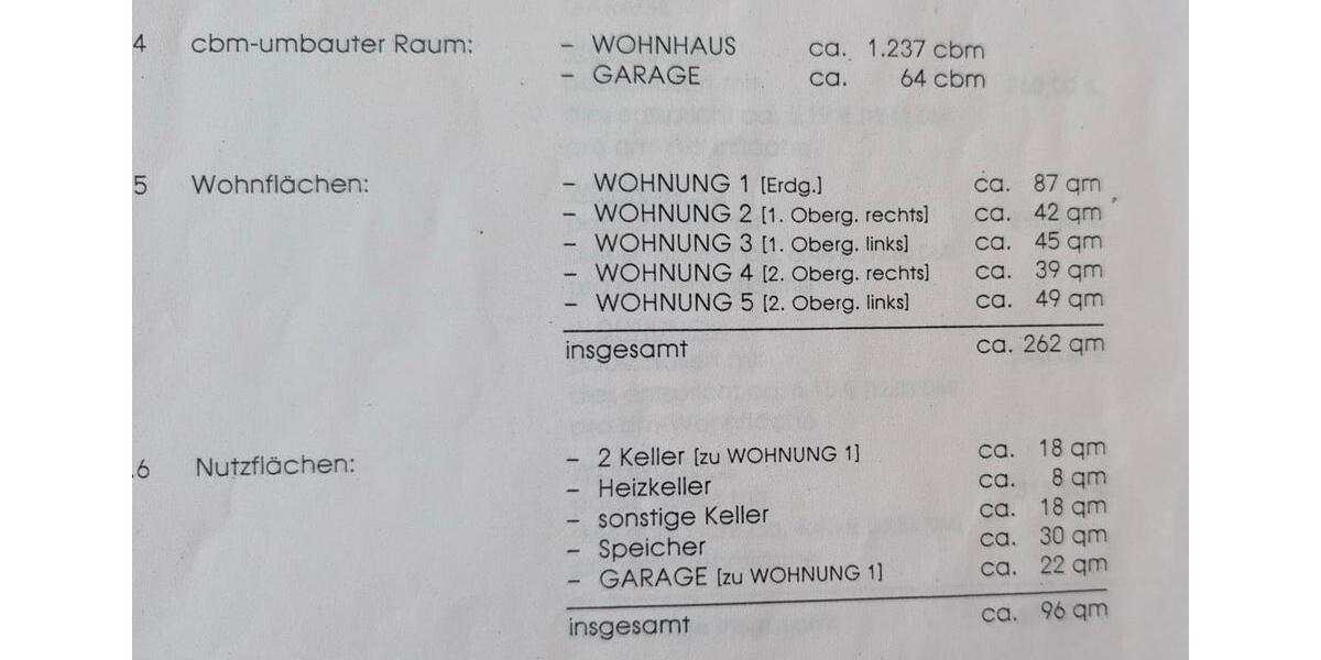Mehrfamilienhaus, Wohnhaus Mainz Lerchenberg - 11 Zimmer, 262 m&sup2;, 690.000&euro; | Angebot:25995053
