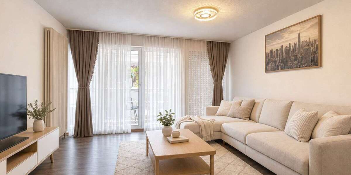 Etagenwohnung Mainz Mombach - 2 Zimmer, 57 m&sup2;, 285.000&euro; | Angebot:26733549