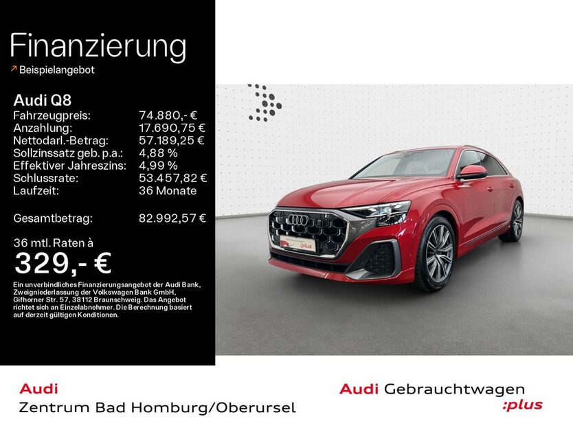 Audi Q8 28.297 km 72.880 € Oberursel 61440